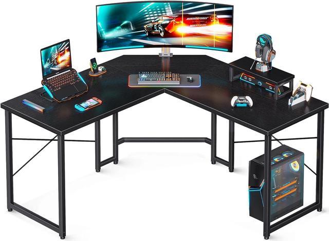 AODK L Shaped Gaming Desk, Computer Corner Desk, PC Gaming