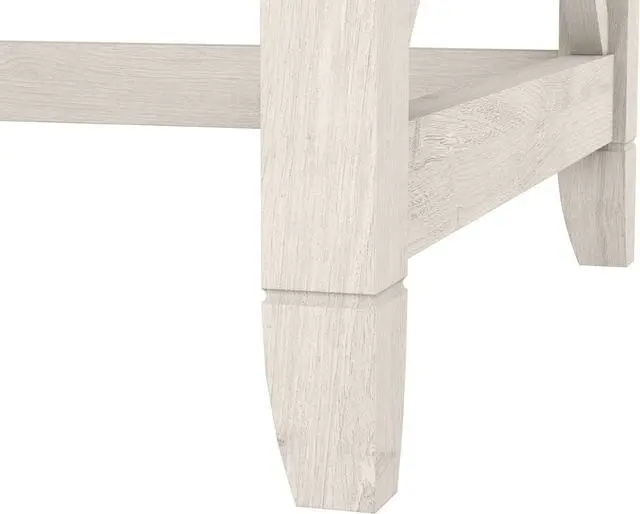 Alt view image 6 of 7 - Bush Furniture Key West 48W Writing Desk in Linen White Oak