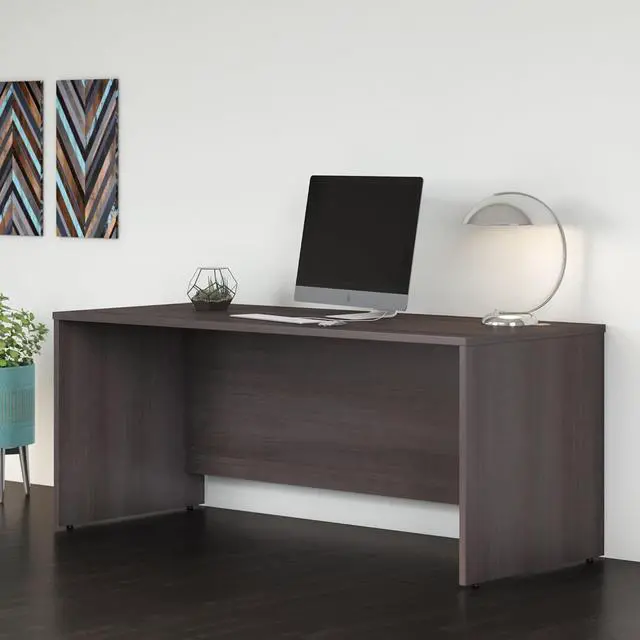 Alt view image 2 of 7 - Bush Business Furniture Studio C 72W x 30D Office Desk in Storm Gray