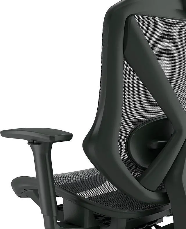 Alt view image 5 of 6 - Staples Dexley Ergonomic Mesh Swivel Task Chair, Black (UN56946)