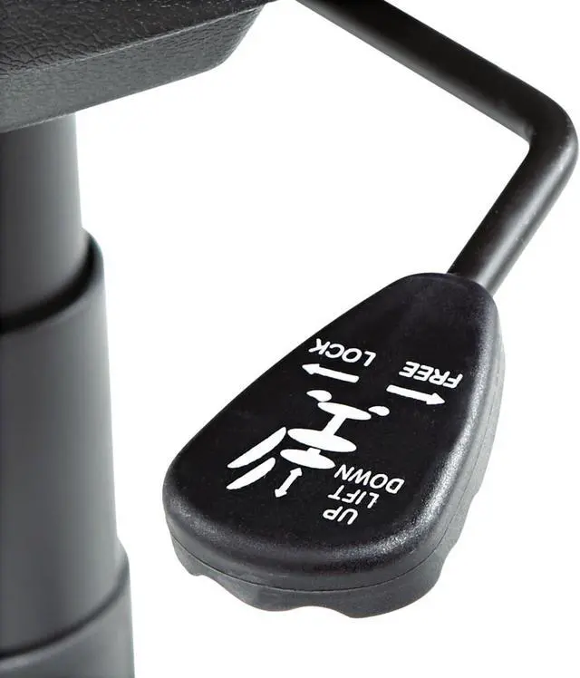 Alt view image 4 of 7 - Alera ALEIN4819 Interval Series 18.11 in. to 23.22 in. Seat Height Bonded Leather Swivel/Tilt Task Chair - Black