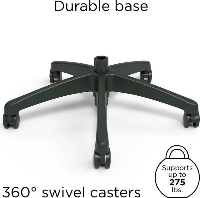 Alt view image 6 of 6 - Staples Dexley Ergonomic Mesh Swivel Task Chair, Black (UN56946)
