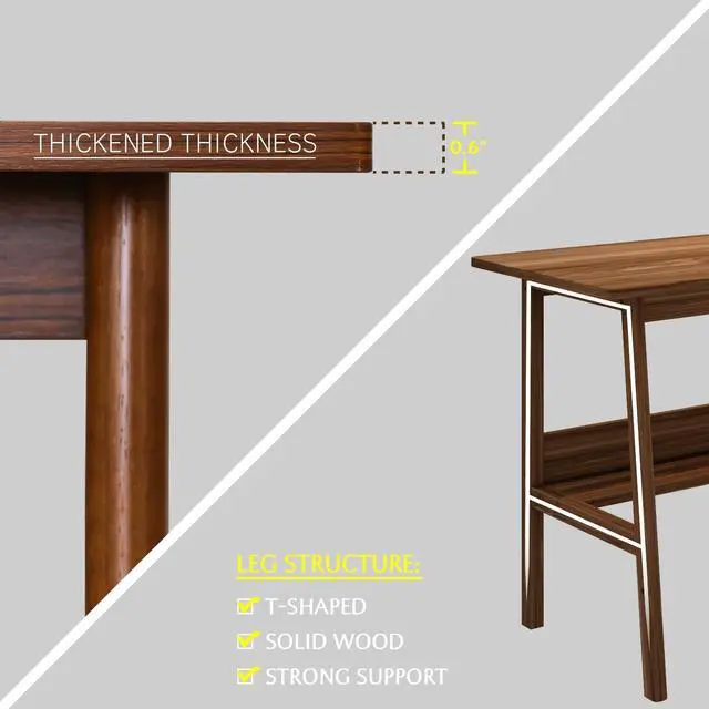 Alt view image 2 of 7 - 2-Person Writing Desk with Bookshelf - 79" Wooden Extra Long Home Office Work Table, Double Study Computer Workstation with Storage Shelves in White, 79" W x 24" D