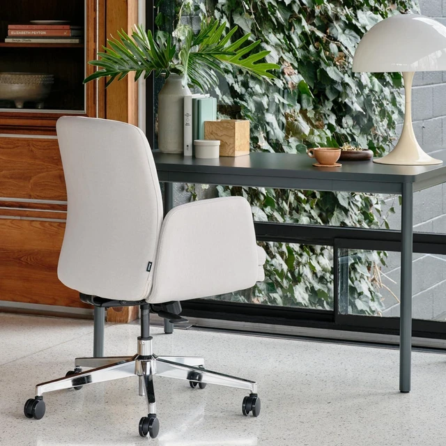 Alt view image 2 of 7 - Mid Century Modern Softside Office Chair