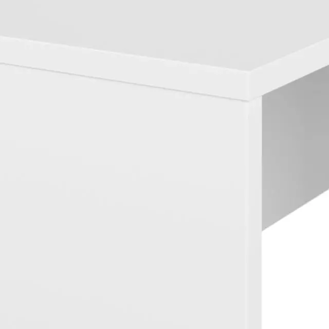 Alt view image 4 of 5 - Bush Furniture BSHSCD360WH Studio C White 60W x 24D Desk/Credenza/Return