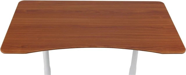 Alt view image 4 of 5 - Calico Designs 51231 Sierra Height Adjustable Desk, White/Cherry, 37.5 Inch