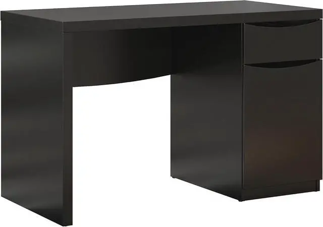 Main image of Bush Furniture Montrese Computer Desk in Classic Black