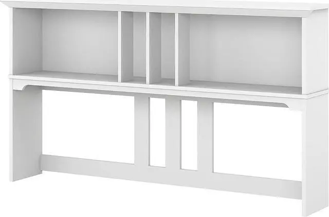 Main image of Salinas Casual Hutch for L-Shaped Desk, Pure White