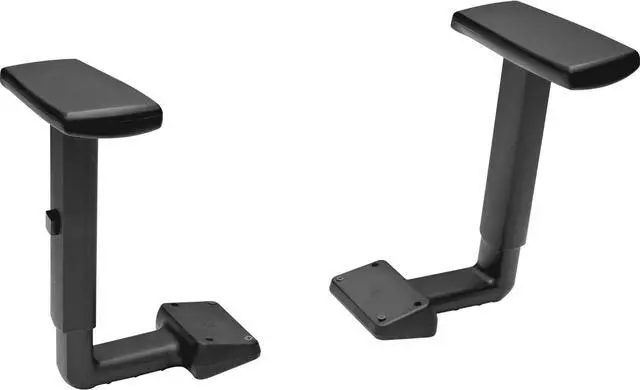 Alt view image 5 of 5 - HON Height-Adjustable T-Arms for Volt Series Task Chair, Black