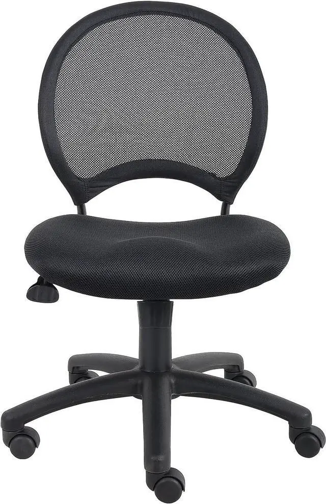 Alt view image 4 of 4 - Boss B6215 Mesh Metal Task Chair