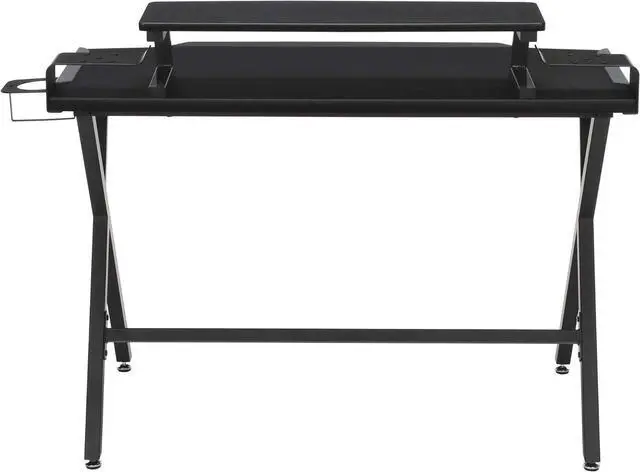 Alt view image 4 of 7 - RESPAWN RSP-1000 Gaming Computer Desk, 23.625" D x 42" W x 34.625" H, Gray