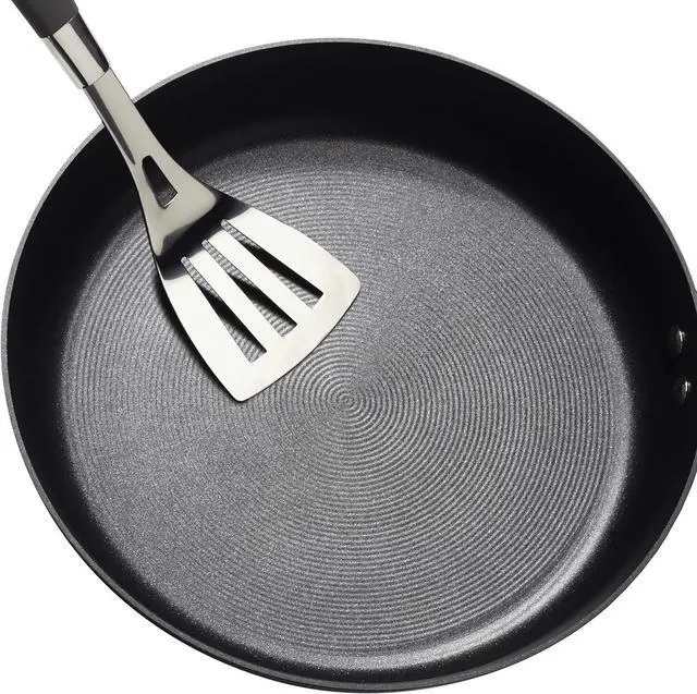 Alt view image 5 of 6 - Circulon Symmetry Hard-Anodized Nonstick Frying Pan, 8.5-Inch, Black