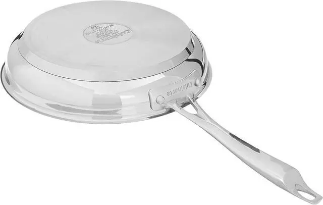 Alt view image 3 of 5 - CUISINART 8922-810NS Professional Series 2-Piece Stainless Steel Nonstick Skillet Set, (2-Pack - 8inch & 10inch)