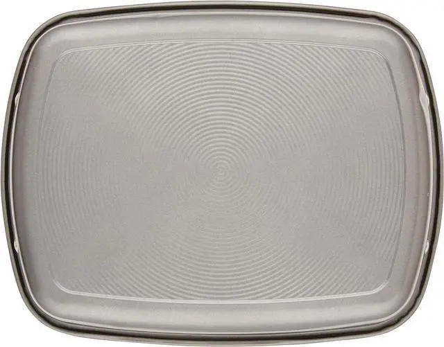 Alt view image 4 of 7 - Circulon Nonstick Roasting Pan / Roaster with Rack - 17 Inch x 13 Inch, Gray