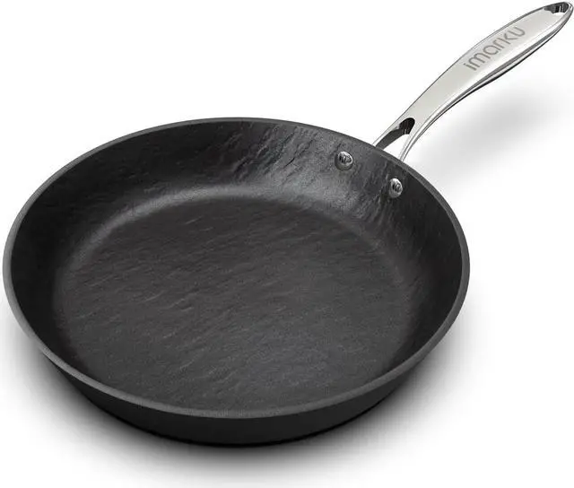 Main image of imarku Non Stick Frying Pans - 12 inch Frying Pan Nonstick Skillet, Egg Pan Omelette with Cool Stainless Steel Handle, Dishwasher Safe, Free of PFAS&PFOA, Easy Cleanup, Oven Safe Cooking Pan