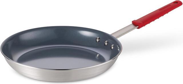 Main image of Tramontina Professional 12-Inch Ceramic Non Stick Large Frying Pan, Heavy-Gauge Aluminum Skillet with PFAS/PFOA-Free Nonstick Coating, Dishwasher and Oven Safe, Gray