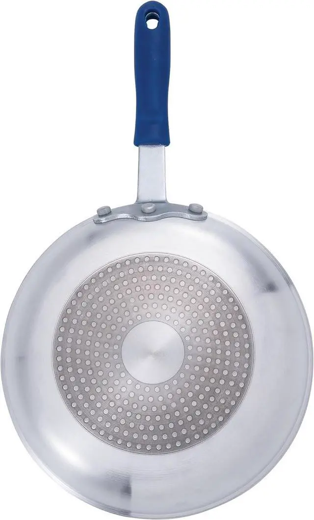 Alt view image 2 of 3 - Winco Commercial-Grade Aluminum Fry Pan with Stay Cool Handle, Induction Compatible, Non-Stick Finish, 12"