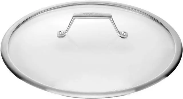 Alt view image 7 of 7 - TECHEF - Onyx Collection, 12" Nonstick Flat Bottom Wok/Stir-Fry Pan with Glass Lid, PFOA Free, Dishwasher and Oven Safe, Made in Korea