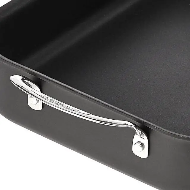 Alt view image 4 of 7 - Cuisinart 6117-14 Chef's Classic Nonstick Hard-Anodized 14-Inch Lasagna Pan