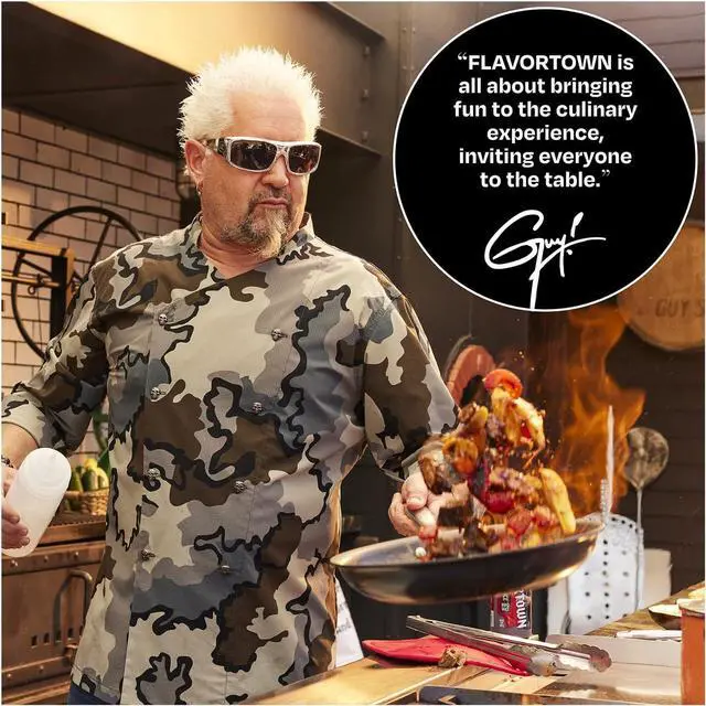Alt view image 2 of 7 - Guy Fieri's Flavortown Laser Titanium 12 Piece Set - Non-stick Cookware Set Without PFAS, PTFE, or PFOA, 3x More Durable, Dishwasher Safe, Oven Safe