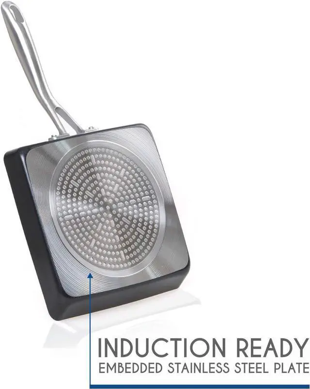 Alt view image 6 of 7 - TECHEF - Onyx Collection, Nonstick Tamagoyaki Japanese Omelette Pan/Egg Pan (PFOA Free), Made in Korea