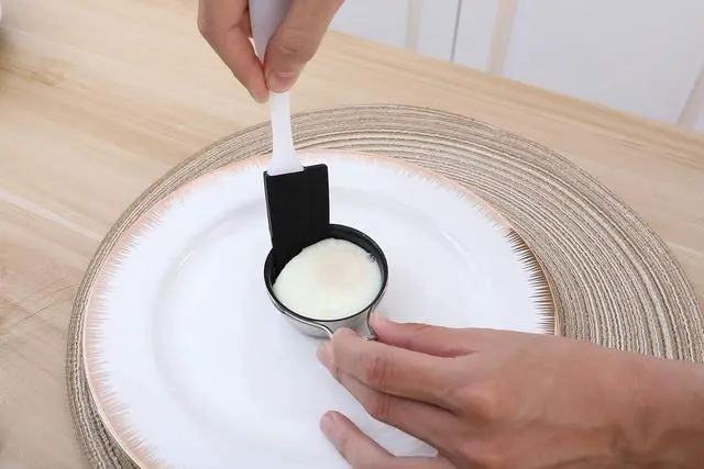 Alt view image 3 of 7 - Egg Poacher Pan - Stainless Steel Poached Egg Cooker  Perfect Poached Egg Maker  Induction Cooktop Egg Poachers Cookware Set with 4 Nonstick Large PFOA FREE Egg Poacher Cups and Silicone Spatula