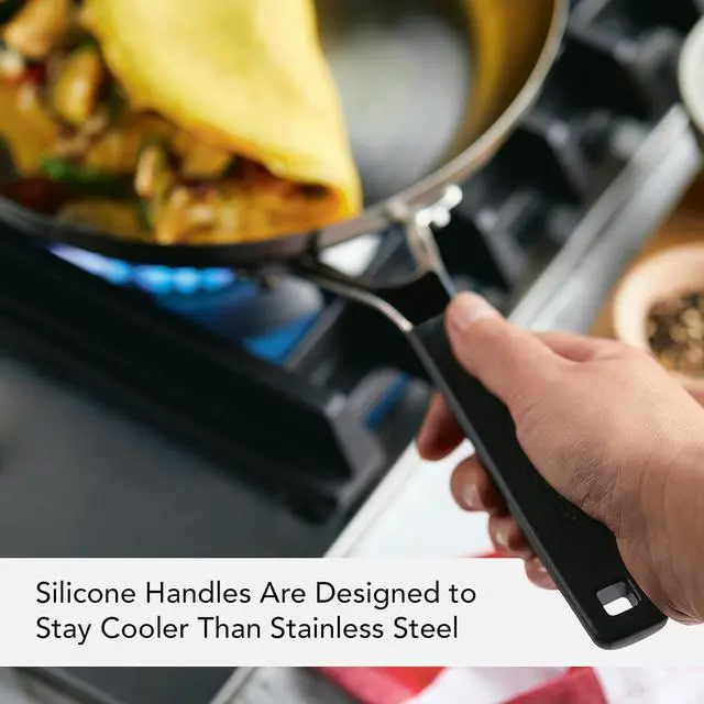 Alt view image 5 of 7 - KitchenAid Stainless Steel Frying Pan/Skillet, 12 Inch, Brushed Stainless Steel