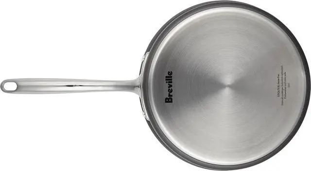 Alt view image 3 of 7 - Breville - 84478 Breville Thermal Pro Hard Anodized Nonstick Sauce Pan/Saucepan with Lid, 2 Quart, Gray