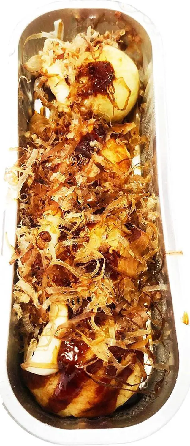 Alt view image 7 of 7 - Japan large aperture takoyaki pan,cake mold baking pan,making masa (rice pancake),fry eggs,Poffertjes pan,Appam pan,Banh khot pan,Masa pan,cupcake pan,takoyaki maker,Nonstick,0.95kg(7 Hole)