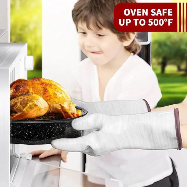 Alt view image 4 of 7 - 16Inch Roasting Pan, Enamel on Steel, Black Covered Oval Roaster Pan with Lid, Medium Cookware for Turkey, Small Chicken, Roast Baking Pan.