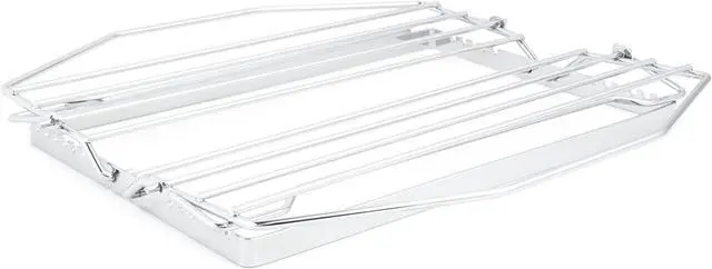 Alt view image 4 of 6 - Fox Run Non-Stick Roasting and Cooling Rack, Adjustable, 11" x 10" x 5", Metallic
