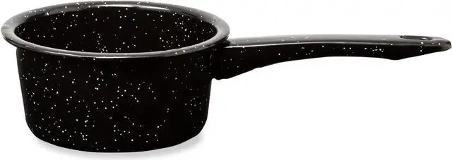 Main image of Granite 1 Quart Saucepan, Naturally Nonstick Sauce Pots, Speckled Enamel Cookware, Small Sauce Pan for Cooking and Boiling, Granite Cooking Pot for Stovetop, Campfire, Outdoor Stove