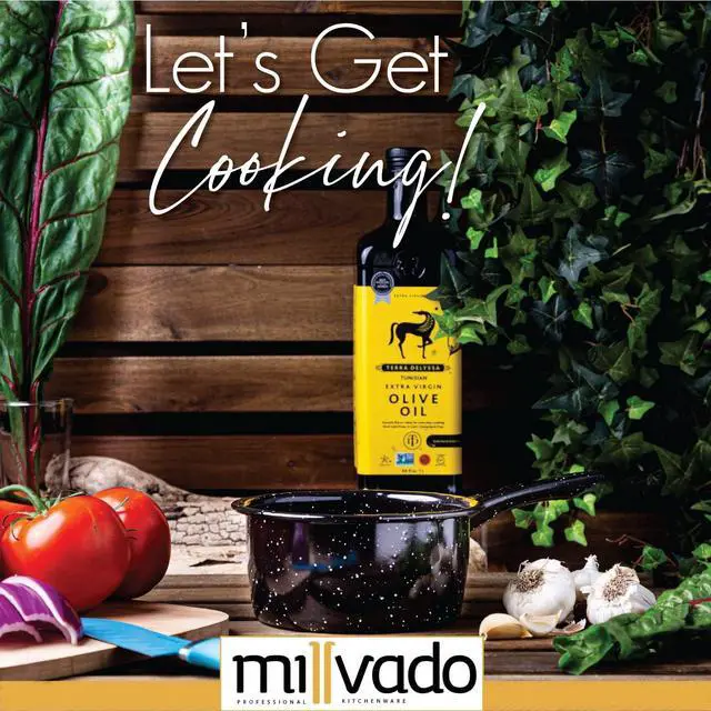 Alt view image 3 of 6 - Granite 1 Quart Saucepan, Naturally Nonstick Sauce Pots, Speckled Enamel Cookware, Small Sauce Pan for Cooking and Boiling, Granite Cooking Pot for Stovetop, Campfire, Outdoor Stove