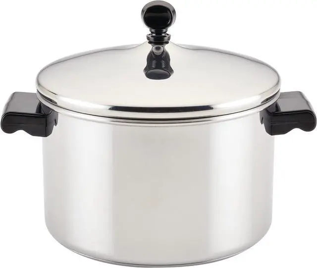 Main image of Farberware Classic Stainless Steel 4-Quart Covered Saucepot - - Silver