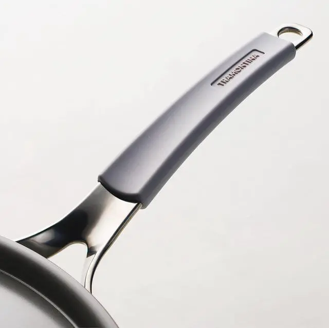 Alt view image 4 of 7 - Tramontina All in One Plus Pan, 5 Qt Ceramic Non Stick (Charcoal Gray), 80110/088DS