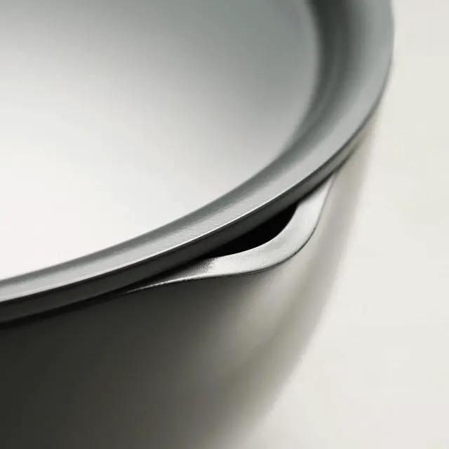 Alt view image 6 of 7 - Tramontina All in One Plus Pan, 5 Qt Ceramic Non Stick (Charcoal Gray), 80110/088DS