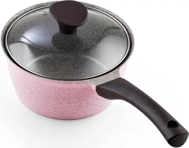 Alt view image 5 of 7 - Cook N Home 6-Piece Nonstick Ceramic Coating Cookware Set, Multicolor