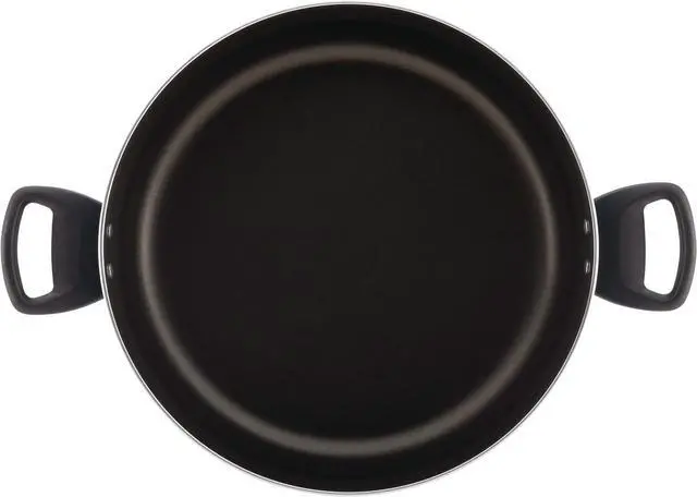 Alt view image 6 of 7 - Farberware Cookware Nonstick Stockpot with Lid, 10.5 Quart, Aqua