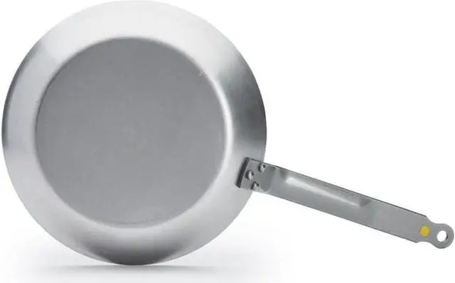 Alt view image 4 of 7 - de Buyer MINERAL B Carbon Steel Fry Pan - 10.25 - Ideal for Searing, Sauteing & Reheating - Naturally Nonstick - Made in France