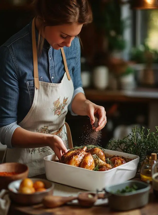 Alt view image 7 of 7 - Sweese 8x8 inch Square Porcelain Baking Dish with Double Handles - Non-Stick Oven Casserole Pan for Brownie, Lasagna, Roasting - Great for Serving or Cooking