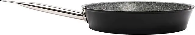 Main image of serenk Excellence Granite Egg Pan, PFOA Free Frying Pan, Extra Thick Bottom Non Stick Fry Skillet, 1.8 in 1.5 qt Omelette Pan with Glass Lid, Oven and Dishwasher Safe (10.23in 60.86oz)
