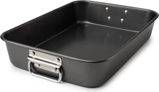 Main image of Lasagna Pan, 15x10x3 Inch Baking Pan for Oven, Nonstick Roasting Pan with Handles, Deep Baking Dish for Brownie, Heavy Duty Rectangular Cake Pan
