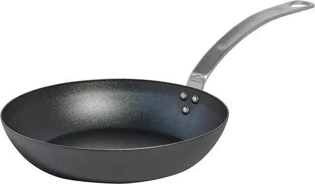 Main image of Made In Cookware - Seasoned 10" Blue Carbon Steel Frying Pan - (Like Cast Iron, but Better) - Professional Cookware - Crafted in Sweden - Induction Compatible
