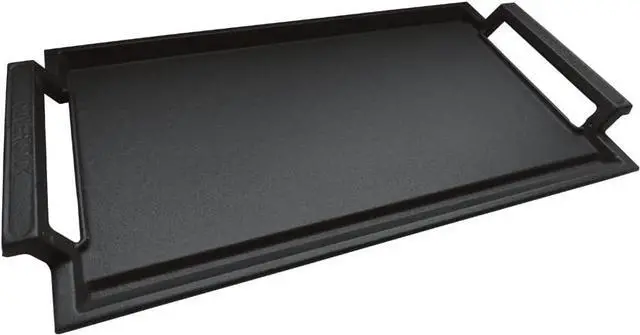 Main image of COVERCOOK Griddle Pan, Cast Iron Grill Hot Plate, Rectangular Grill with Flat Surface for Electric Stove Top and Induction Cooktop,16.7 x 9.1in