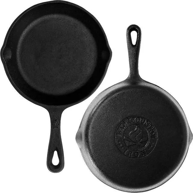 Alt view image 3 of 7 - Backcountry Iron 6-1/2 Inch Round Small Pre-Seasoned Cast Iron Skillet