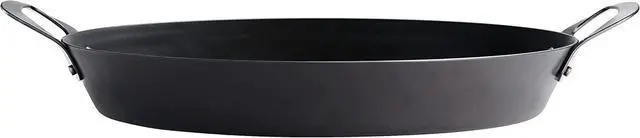 Alt view image 2 of 5 - Tramontina Carbon Steel 15-Inch Paella Pan, Naturally Non Stick, Oven Safe