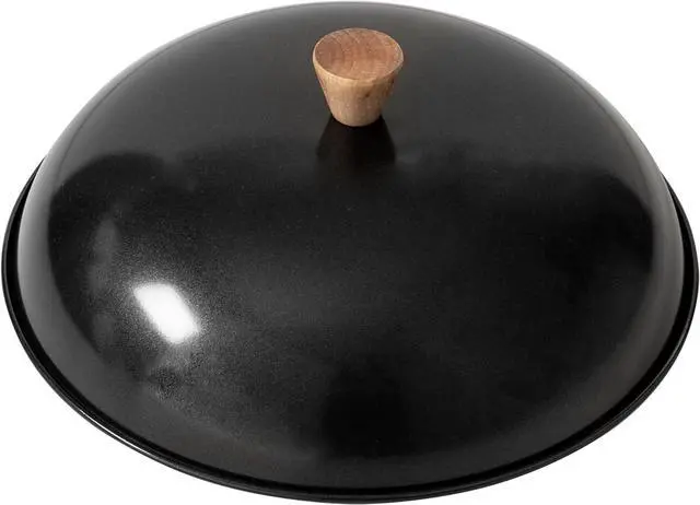 Main image of Joyce Chen 31-0066, 13.5-Inch Nonstick Steel Dome Lid for 14-Inch Wok Black