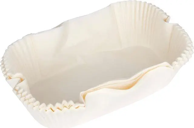 Main image of KitchenCraft Loaf Tin Liners, Non Stick, Cake and Bread Tin, 20 x 9 cm, Pack of 40 Liners, White