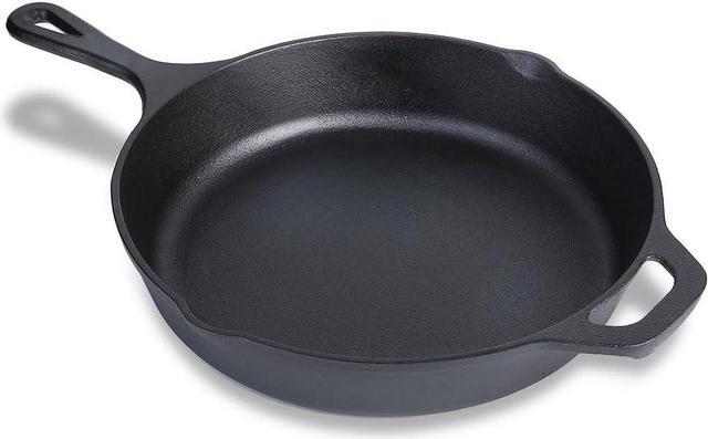 Alt view image 7 of 7 - Fresh Australian Kitchen 12" Cast Iron Skillets Nonstick - Pre Seasoned Frying Pan Cookware Pan for Cooking