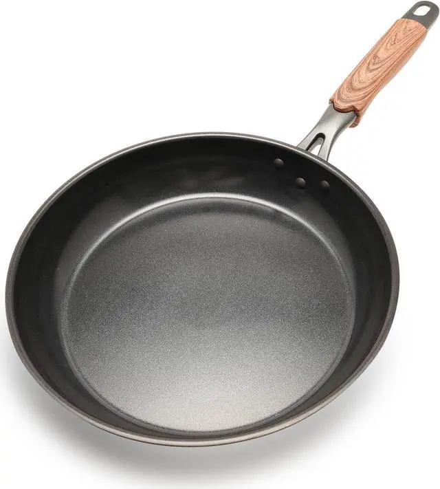 Main image of ZHANG XIAO QUAN SINCE 1628 Non Toxic Stainless Steel Pan, Ceramic Coated Frying Pan, Omelette Pan Nonstick, Nonstick Frying Pan 9.5 Inch, Works on Induction, Electric Stove and Gas Cooktops